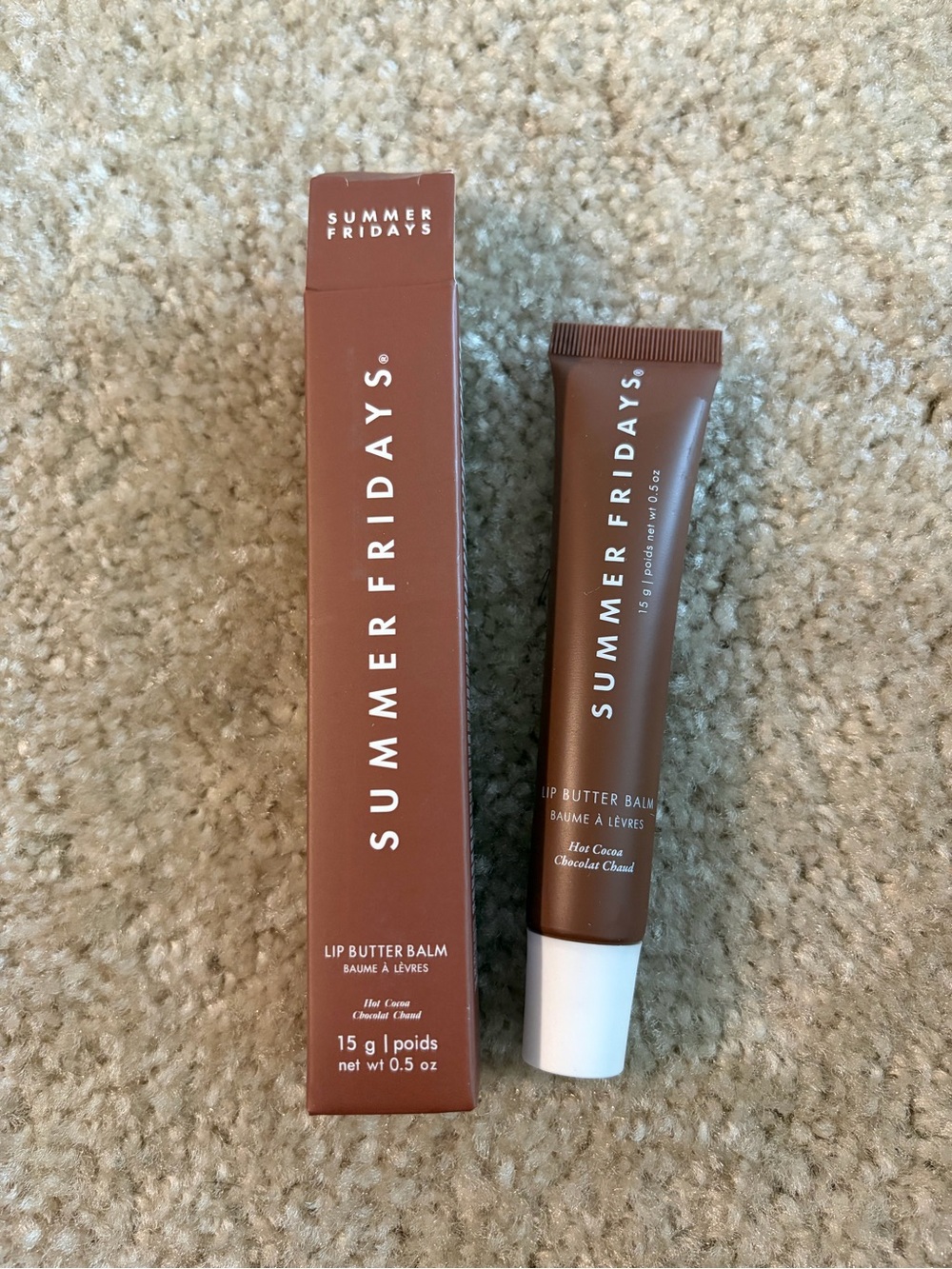 Summer Fridays Lip Butter Balm — Hot Cocoa NWT *Limited Edition*
